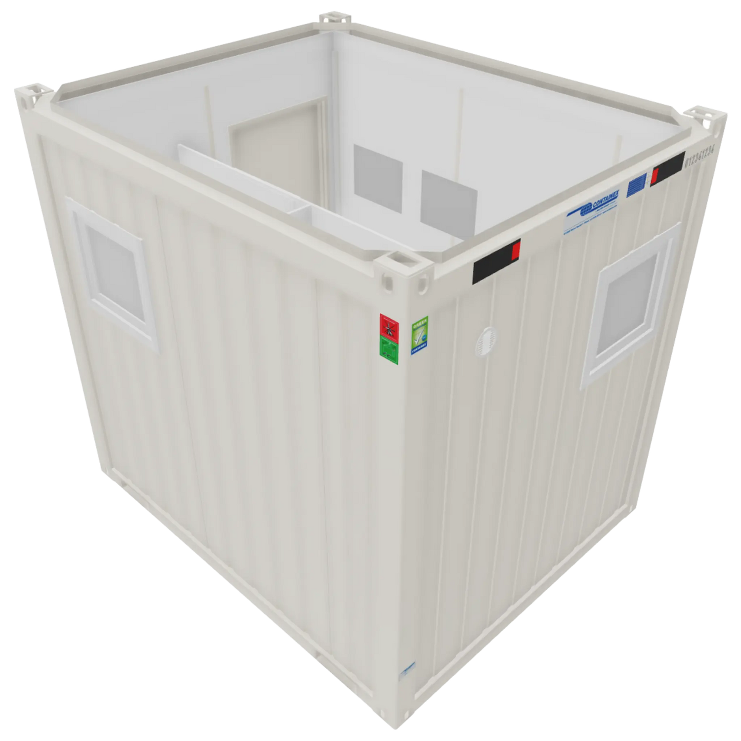 10’ Sanitärcontainer Herren (WC-Container)
