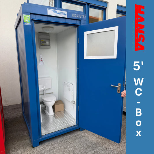5' WC Box -Sanitärcontainer