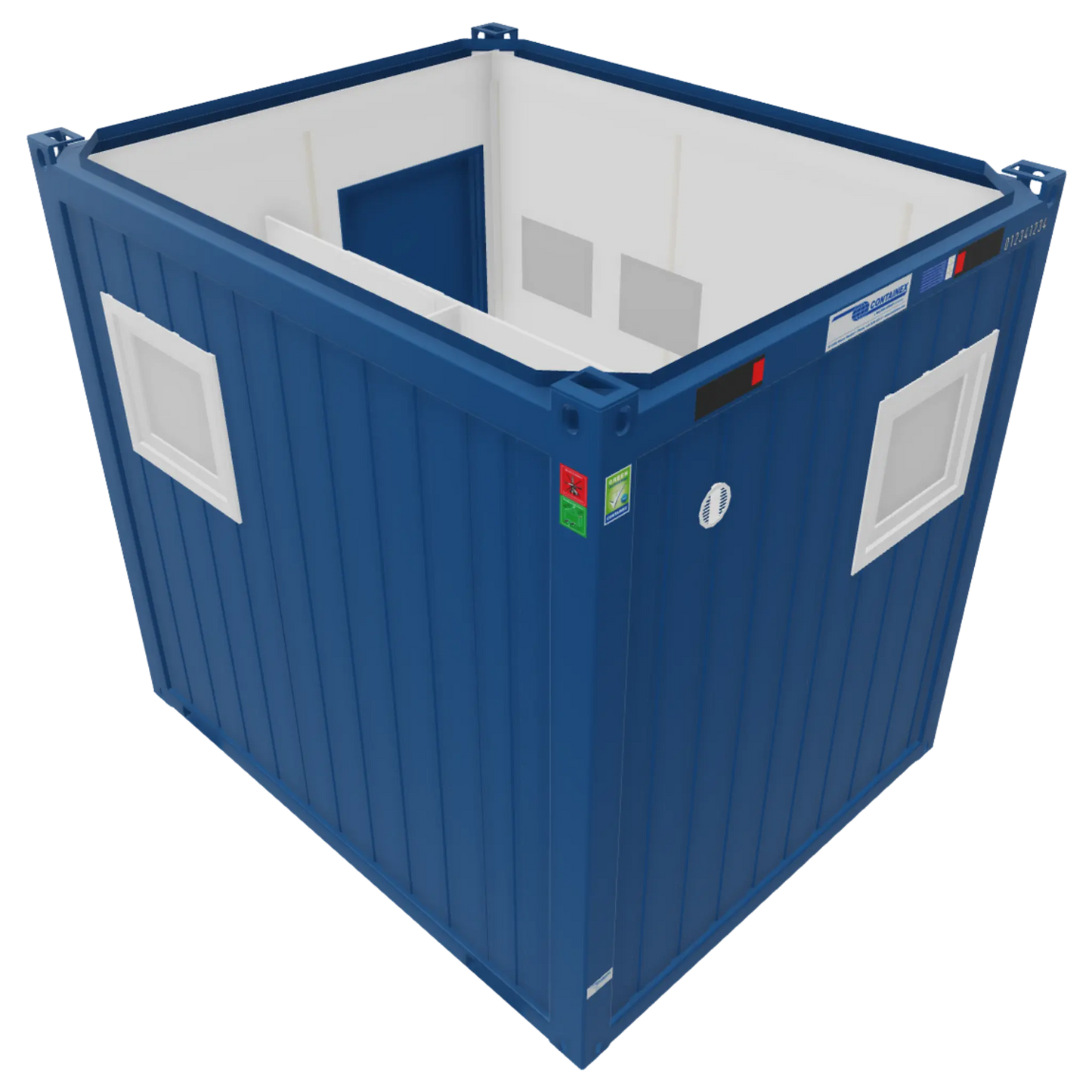 10’ Sanitärcontainer Herren (WC-Container)