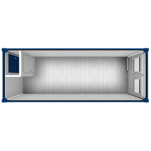 20' Bürocontainer mit Windfang