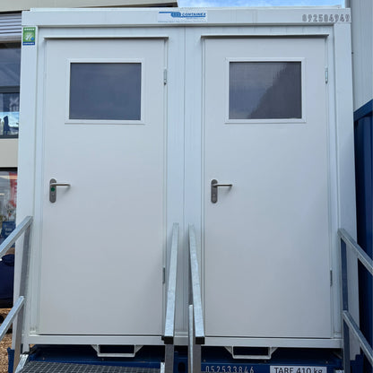8' Duo WC-Box - Sanitärcontainer