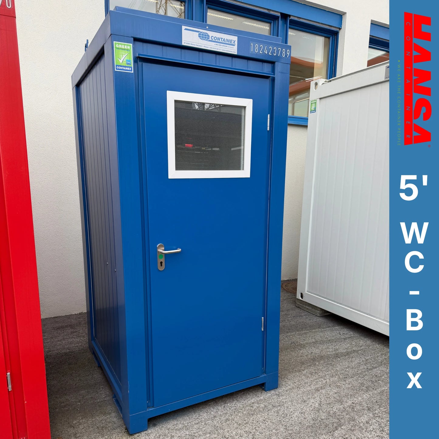 5' WC Box -Sanitärcontainer