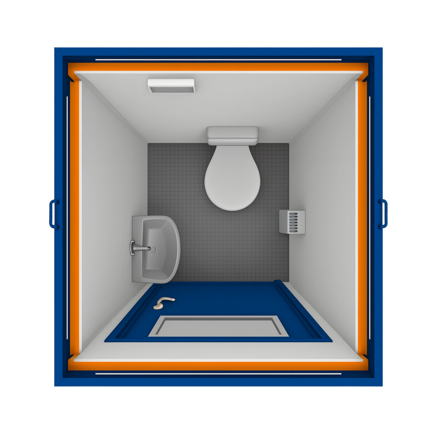 5' WC Box -Sanitärcontainer