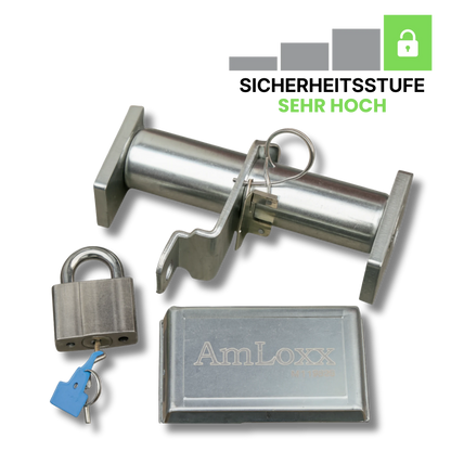 Containerschloss Amloxx Set zur Containersicherung