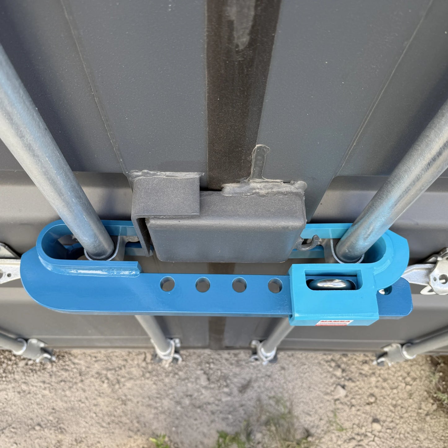 Containerschloss Athene VdS in Draufsicht am Container