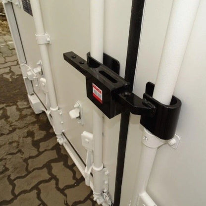 Containerschloss HCT-003 am Container montiert